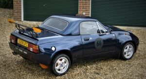 Latest blue convertible